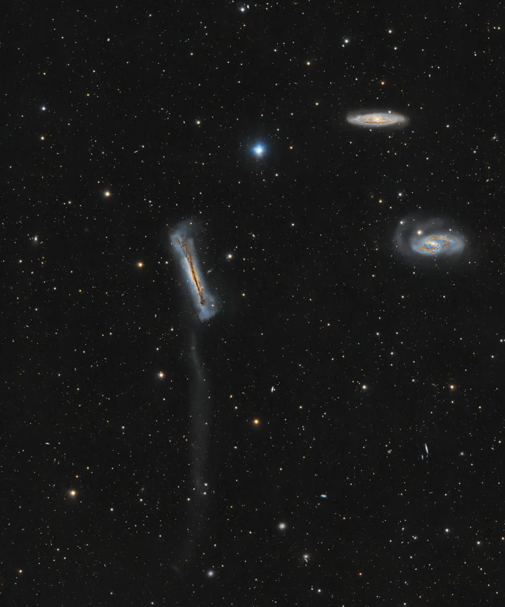 The Leo Triplet