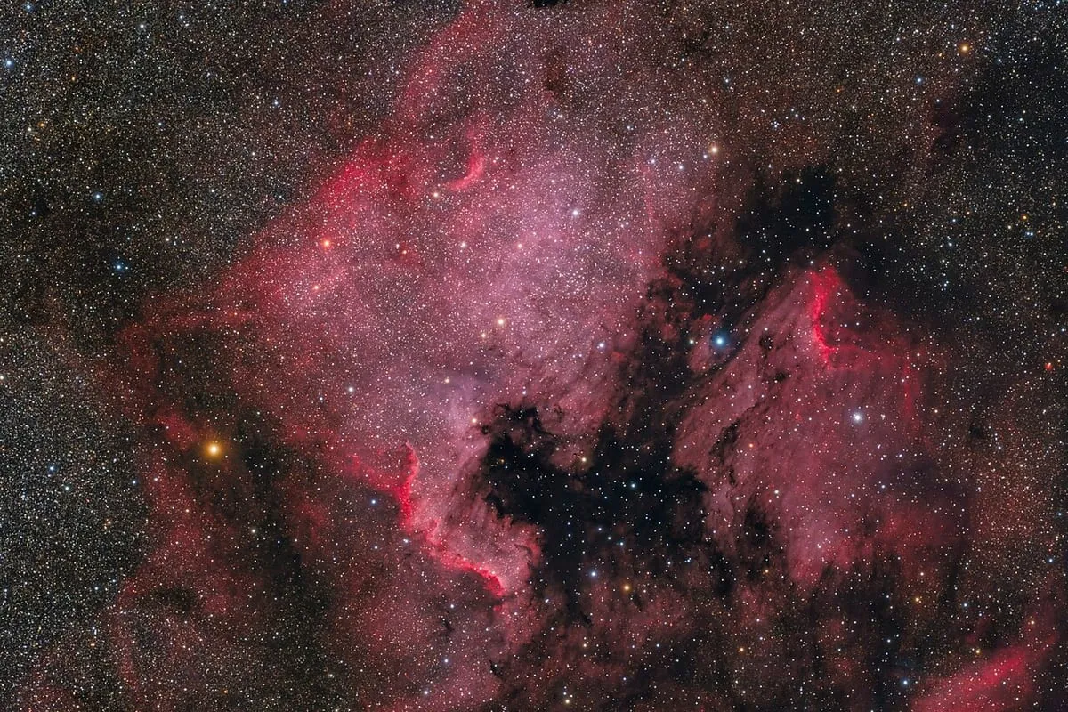 The North America & Pelican Nebulae